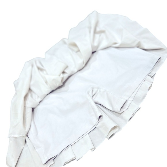 Nike White Pleated Skort Dri fit size large - Picture 3 of 5